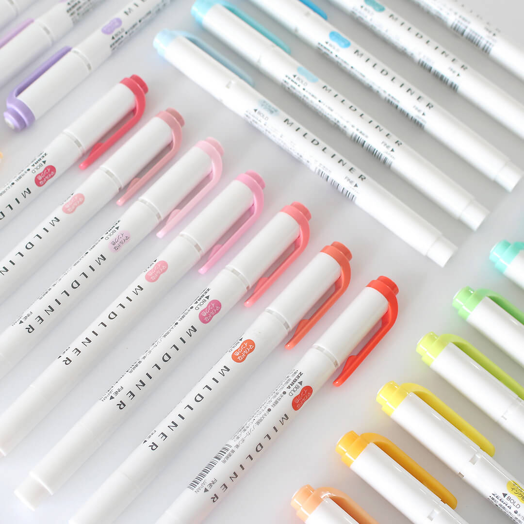 Zebra mildliner mix